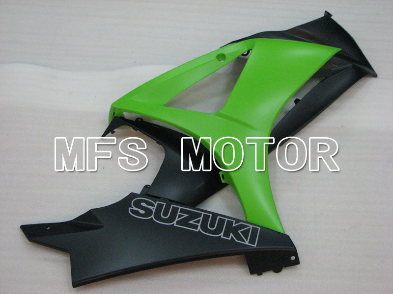 Suzuki GSXR1000 2007-2008 Injection ABS Fairing - Factory Style - Black Green Matte - MFS2692 - Fairings Kit