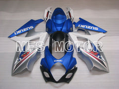 Suzuki GSXR1000 2007-2008 Injection ABS Fairing - Factory Style - White Blue - MFS2693 - Fairings Kit