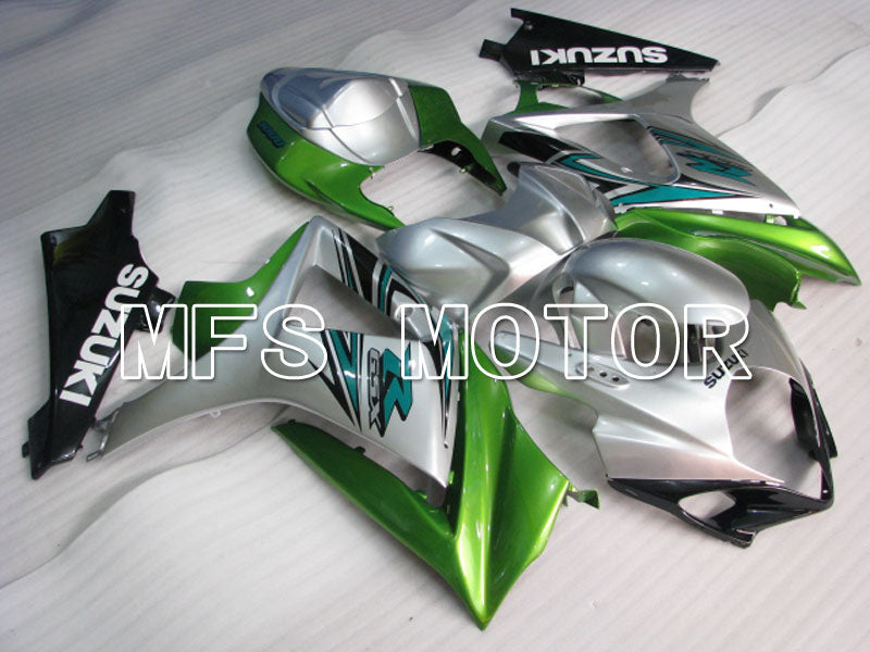 Suzuki GSXR1000 2007-2008 Injection ABS Fairing - Factory Style - Silver Green - MFS2696 - Fairings Kit
