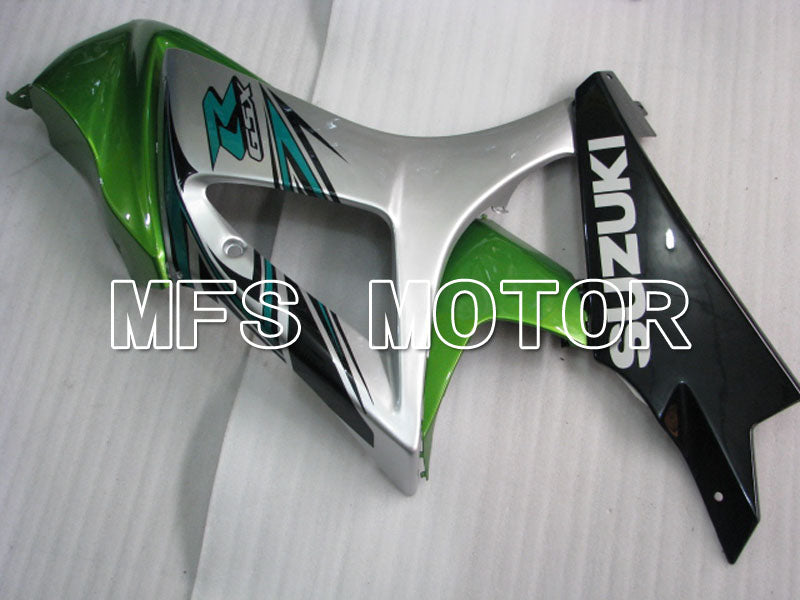 Suzuki GSXR1000 2007-2008 Injection ABS Fairing - Factory Style - Silver Green - MFS2696 - Fairings Kit