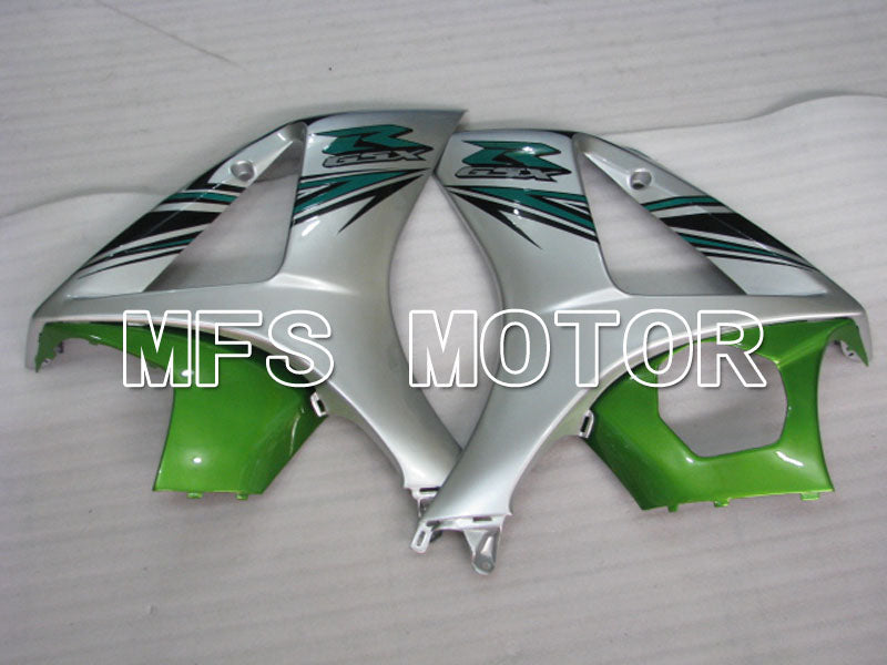Suzuki GSXR1000 2007-2008 Injection ABS Fairing - Factory Style - Silver Green - MFS2696 - Fairings Kit