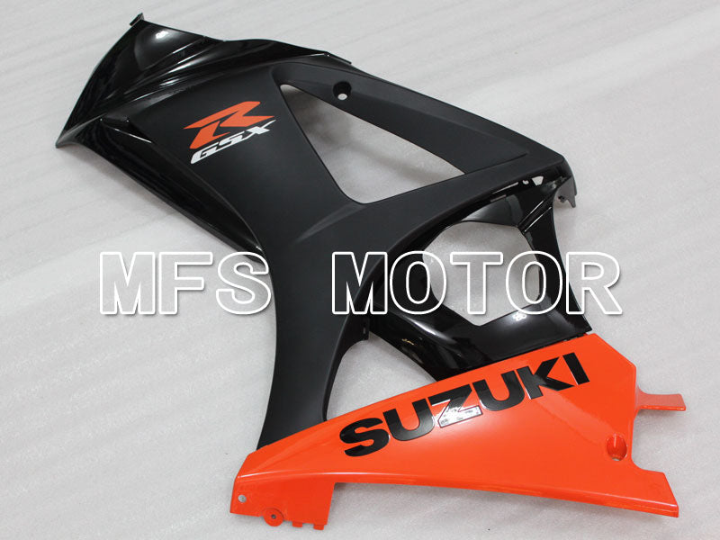 Suzuki GSXR1000 2007-2008 Injection ABS Fairing - Factory Style - Black Orange - MFS2699 - Fairings Kit