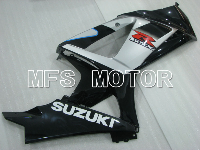 Suzuki GSXR1000 2007-2008 Injection ABS Fairing - Factory Style - Black Silver - MFS2700 - Fairings Kit