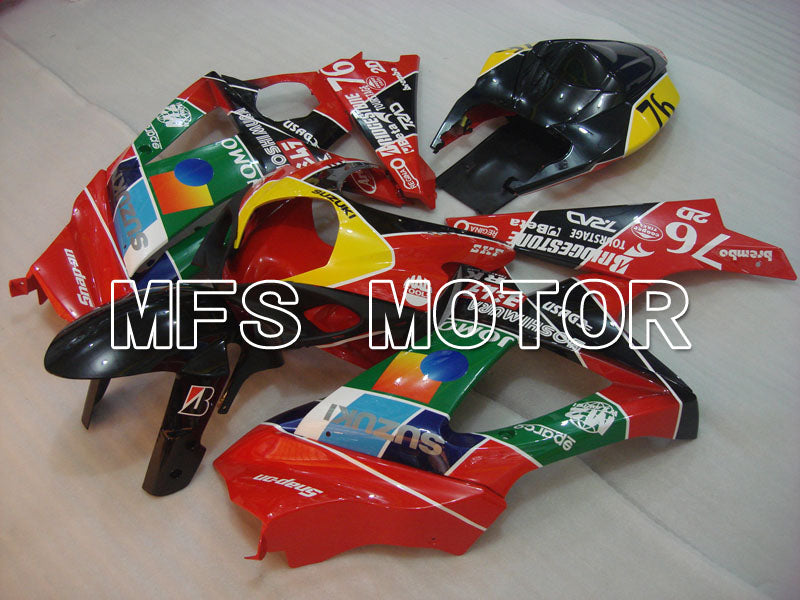 Suzuki GSXR1000 2007-2008 Injection ABS Fairing - YOSHIMURA - Red - MFS2701 - Fairings Kit