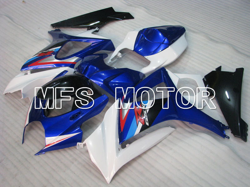 Suzuki GSXR1000 2007-2008 Injection ABS Fairing - Factory Style - White Blue - MFS2706 - Fairings Kit