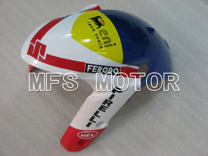 Suzuki GSXR1000 2009-2016 Injection ABS Fairing - FIXI - White Blue - MFS2729 - Fairings Kit