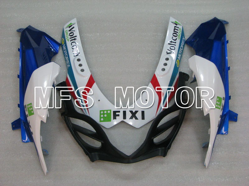 Suzuki GSXR1000 2009-2016 Injection ABS Fairing - FIXI - White Blue - MFS2729 - Fairings Kit