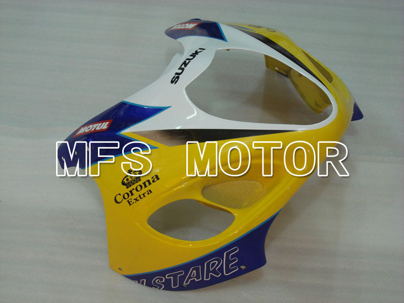 Suzuki GSXR1300 Hayabusa 1999-2007 Injection ABS Fairing - Corona - Yellow Blue - MFS2770 - Fairings Kit