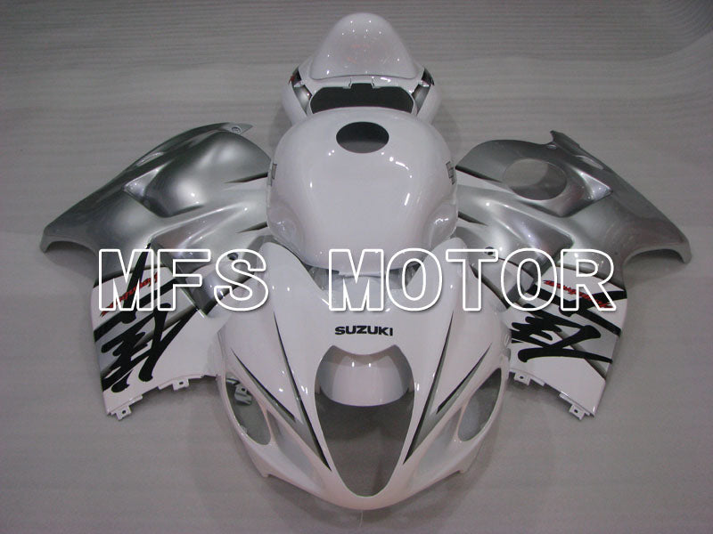 Suzuki GSXR1300 Hayabusa 1999-2007 Injection ABS Fairing - Factory Style - White Silver - MFS2773 - Fairings Kit