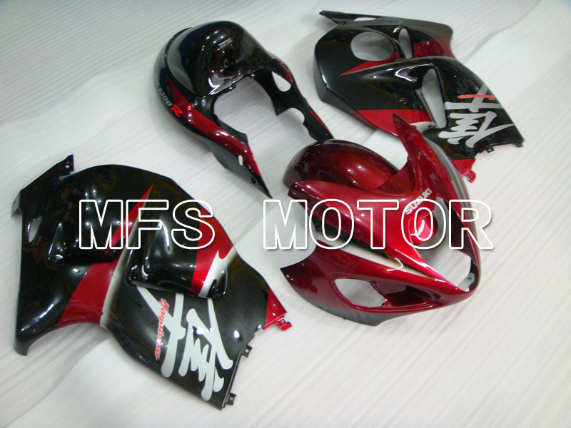Suzuki GSXR1300 Hayabusa 1999-2007 Injection ABS Fairing - Factory Style - Black Red - MFS2783 - Fairings Kit
