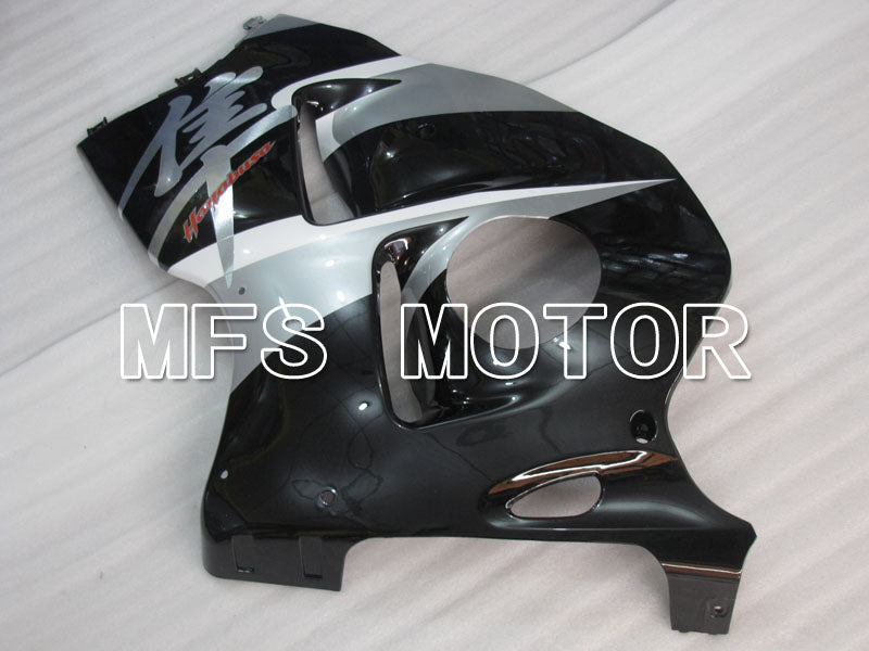 Suzuki GSXR1300 Hayabusa 1999-2007 Injection ABS Fairing - Factory Style - Black Silver - MFS2801 - Fairings Kit