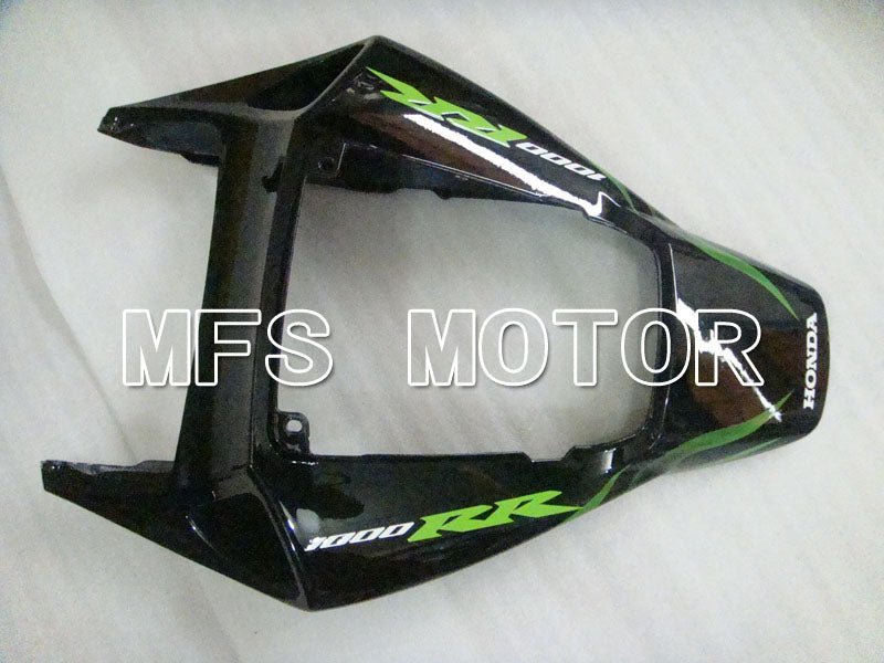 Honda CBR1000RR 2006-2007 Injection ABS Fairing - Flame - Black Green - MFS2882 - Fairings Kit