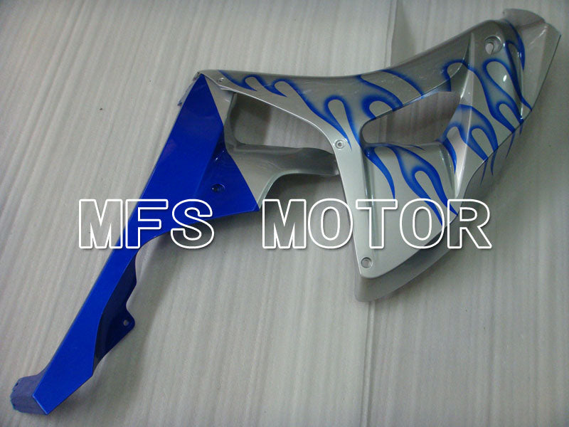 Honda CBR1000RR 2006-2007 Injection ABS Fairing - Flame - Blue Silver - MFS2883 - Fairings Kit