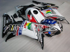 Honda CBR1000RR 2006-2007 Injection ABS Fairing - Eurobet - Black White - MFS2887 - Fairings Kit