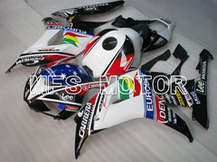 Honda CBR1000RR 2006-2007 Injection ABS Fairing - Eurobet - Black White - MFS2887 - Fairings Kit