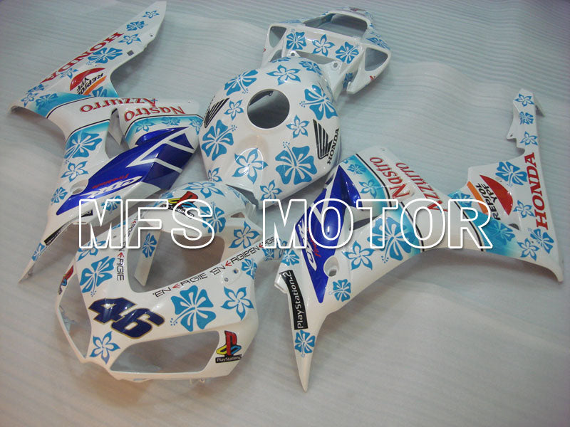Honda CBR1000RR 2006-2007 Injection ABS Fairing - Nastro Azzurro - Blue White - MFS2889 - Fairings Kit