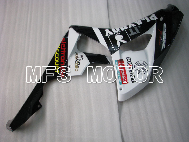 Honda CBR1000RR 2006-2007 Injection ABS Fairing - PlayBoy - Black White - MFS2895 - Fairings Kit