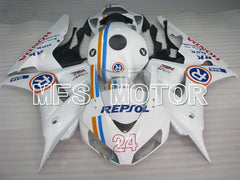 Honda CBR1000RR 2006-2007 Injection ABS Fairing - Others - White - MFS2896 - Fairings Kit