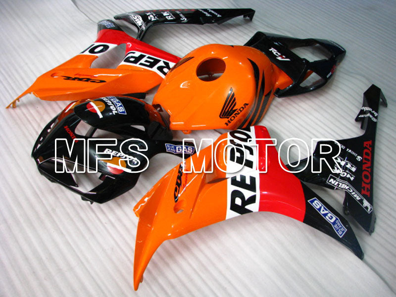 Honda CBR1000RR 2006-2007 Injection ABS Fairing - Repsol - Orange Red Black - MFS2900 - Fairings Kit
