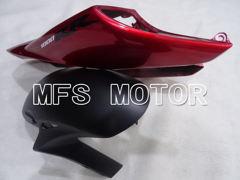 Honda CBR1000RR 2006-2007 Injection ABS Fairing - Factory Style - Black Red - MFS2914 - Fairings Kit