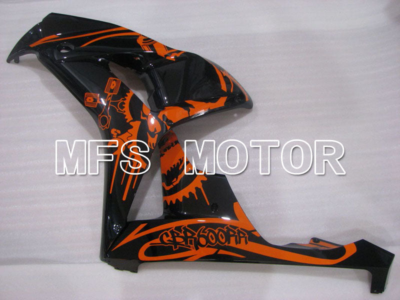 Honda CBR1000RR 2006-2007 Injection ABS Fairing - Others - Black Orange - MFS2916 - Fairings Kit