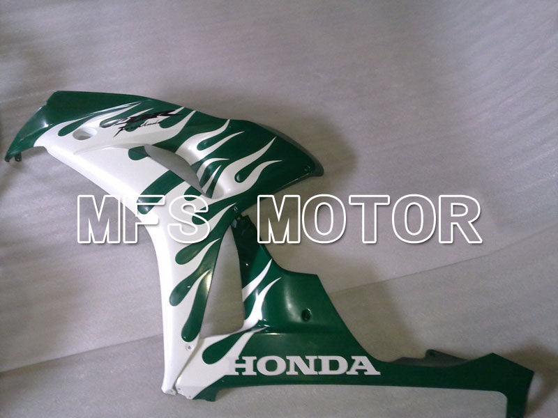 Honda CBR1000RR 2006-2007 Injection ABS Fairing - Flame - White ArmyGreen - MFS2921 - Fairings Kit