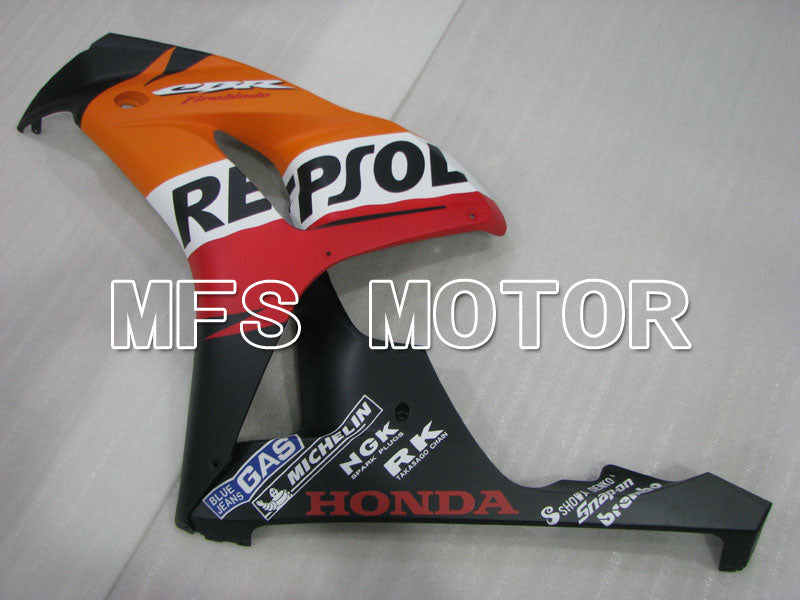 Honda CBR1000RR 2006-2007 Injection ABS Fairing - Repsol - Orange Red Black - MFS2925 - Fairings Kit