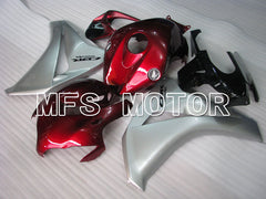 Honda CBR1000RR 2008-2011 Injection ABS Fairing - Factory Style - Red Silver - MFS2944 - Fairings Kit