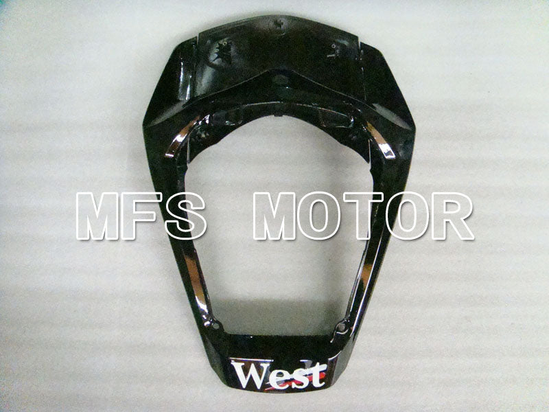 Honda CBR1000RR 2008-2011 Injection ABS Fairing - West - Black White - MFS2970 - Fairings Kit