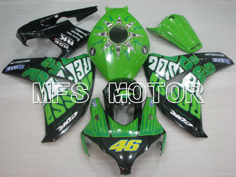 Honda CBR1000RR 2008-2011 Injection ABS Fairing - Rossi - Green - MFS2982 - Fairings Kit
