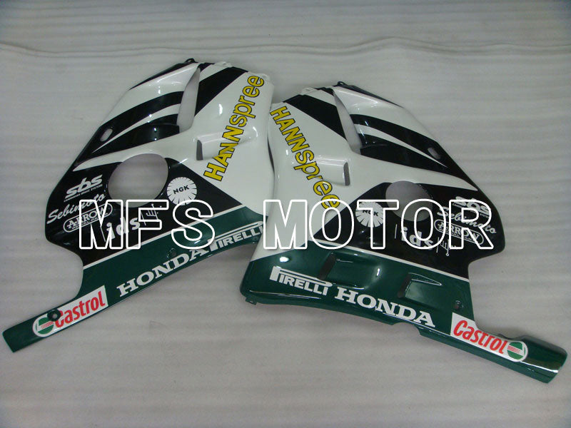 Honda CBR250RR 1990-1994 Injection ABS Fairing - HANN Spree - Black White - MFS3030 - Fairings Kit