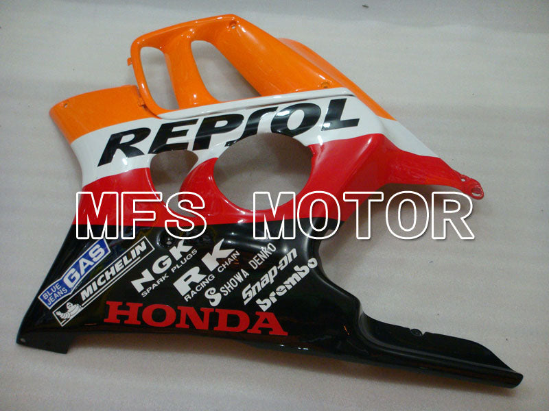 Honda CBR600 F3 1995-1996 Injection ABS Fairing - Repsol - Black Orange Red - MFS3054 - Fairings Kit