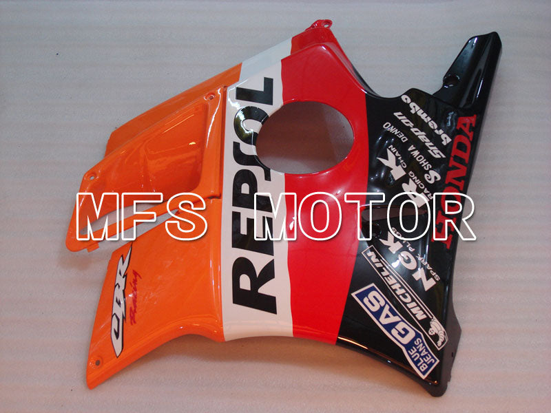 Honda CBR600 F2 1991-1994 ABS Fairing - Repsol - Black Orange Red - MFS3080 - Fairings Kit