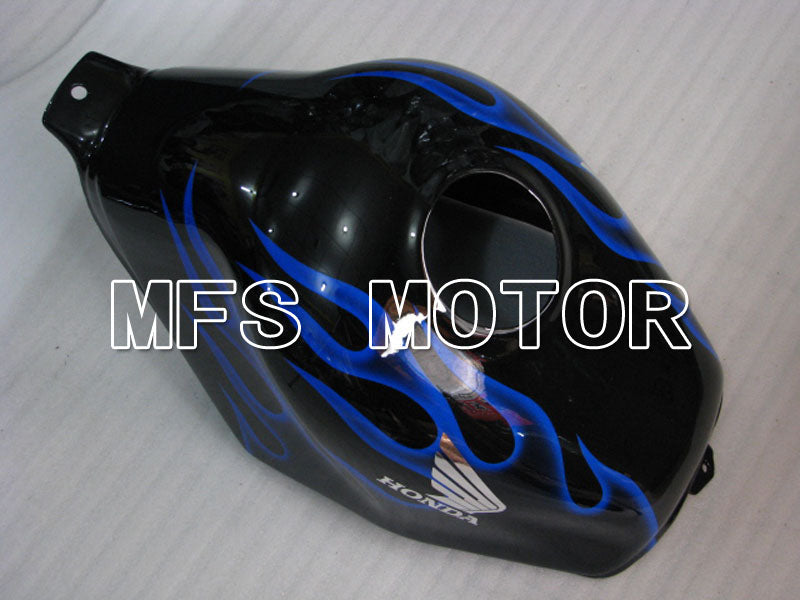 Honda CBR600 F2 1991-1994 ABS Fairing - Flame - Black Blue - MFS3085 - Fairings Kit