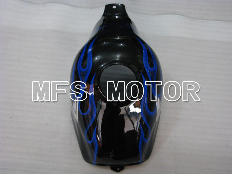 Honda CBR600 F2 1991-1994 ABS Fairing - Flame - Black Blue - MFS3085 - Fairings Kit