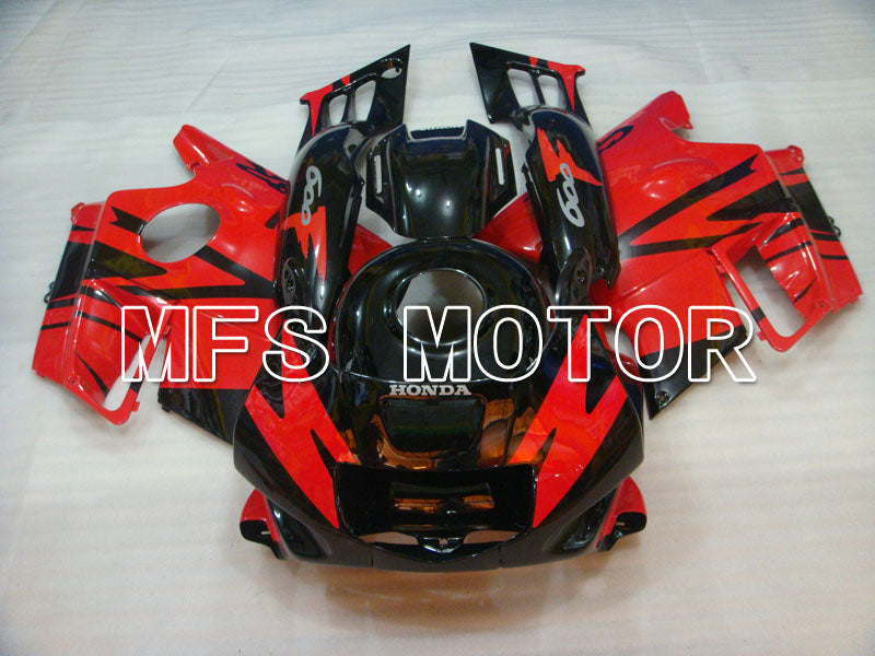 Honda CBR600 F2 1991-1994 ABS Fairing - Factory Style - Black Red - MFS3102 - Fairings Kit
