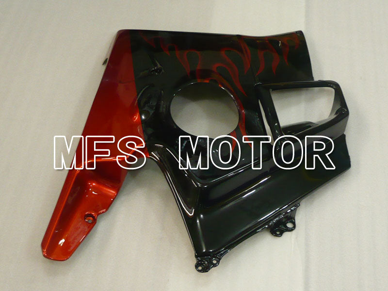 Honda CBR600 F2 1991-1994 ABS Fairing - Flame - Black Orange - MFS3103 - Fairings Kit