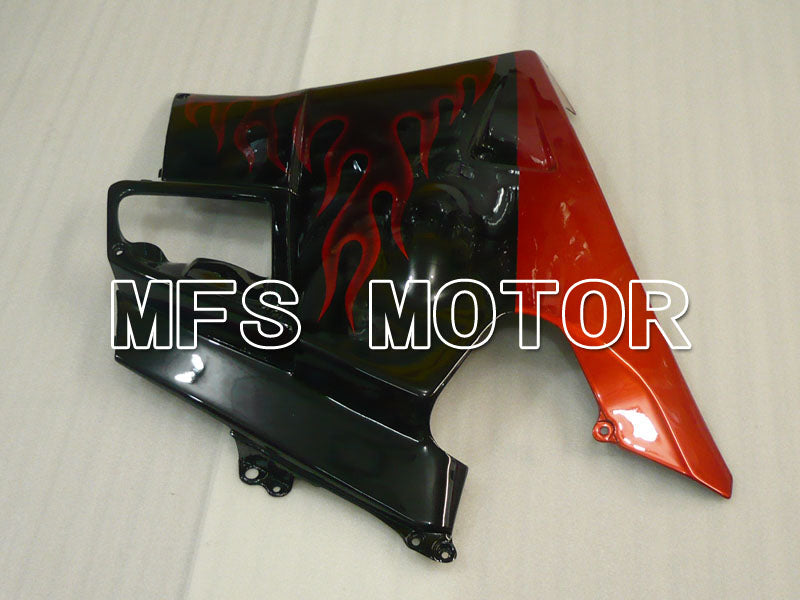 Honda CBR600 F2 1991-1994 ABS Fairing - Flame - Black Orange - MFS3103 - Fairings Kit