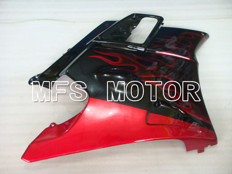Honda CBR600 F2 1991-1994 ABS Fairing - Flame - Black Red - MFS3111 - Fairings Kit