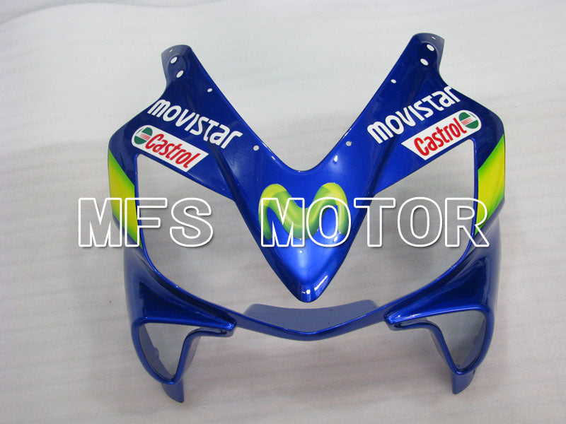 Honda CBR600 F4i 2001-2003 Injection ABS Fairing - Movistar - Blue - MFS3148 - Fairings Kit