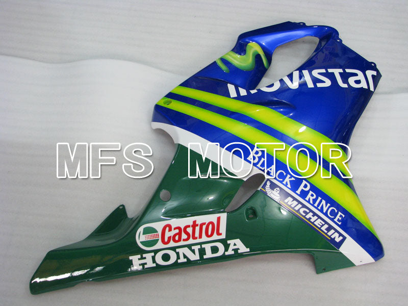 Honda CBR600 F4i 2001-2003 Injection ABS Fairing - Movistar - Blue - MFS3148 - Fairings Kit