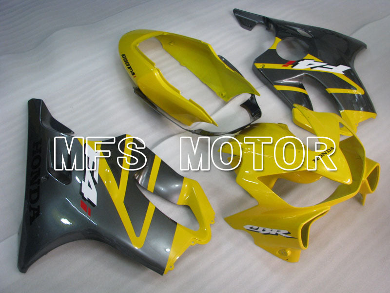 Honda CBR600 F4i 2004-2007 Injection ABS Fairing - Factory Style - Black Yellow - MFS3181 - Fairings Kit