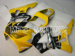 Honda CBR900RR 929 2000-2001 Injection ABS Fairing - Factory Style - Black Yellow - MFS3198 - Fairings Kit