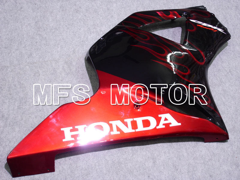 Honda CBR900RR 954 2002-2003 Injection ABS Fairing - Flame - Black Red - MFS3225 - Fairings Kit