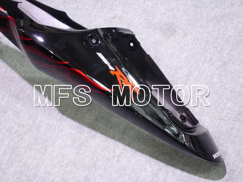 Honda CBR900RR 954 2002-2003 Injection ABS Fairing - Flame - Black Red - MFS3225 - Fairings Kit