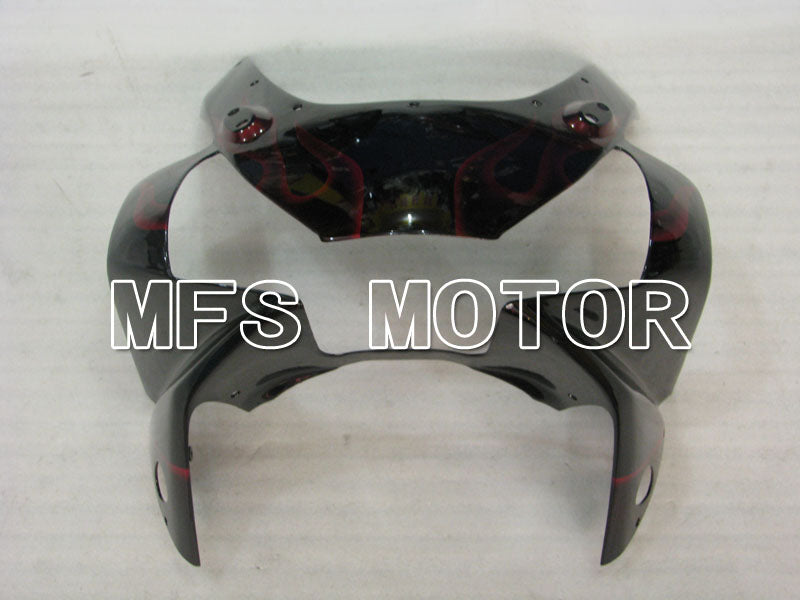 Honda CBR900RR 954 2002-2003 Injection ABS Fairing - Flame - Black Red - MFS3226 - Fairings Kit
