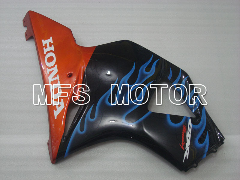 Honda CBR900RR 954 2002-2003 Injection ABS Fairing - Flame - Black Blue - MFS3227 - Fairings Kit