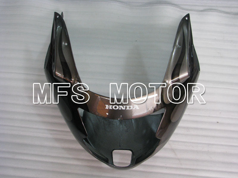 Honda CBR1100XX 1996-2007 Injection ABS Fairing - Flame - Black Gray - MFS3248 - Fairings Kit
