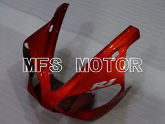 Yamaha YZF-R1 2000-2001 Injection ABS Fairing - Factory Style - Black Red - MFS3265 - Fairings Kit
