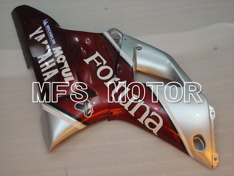 Yamaha YZF-R1 2000-2001 Injection ABS Fairing - Fortuna - Red Silver - MFS3268 - Fairings Kit